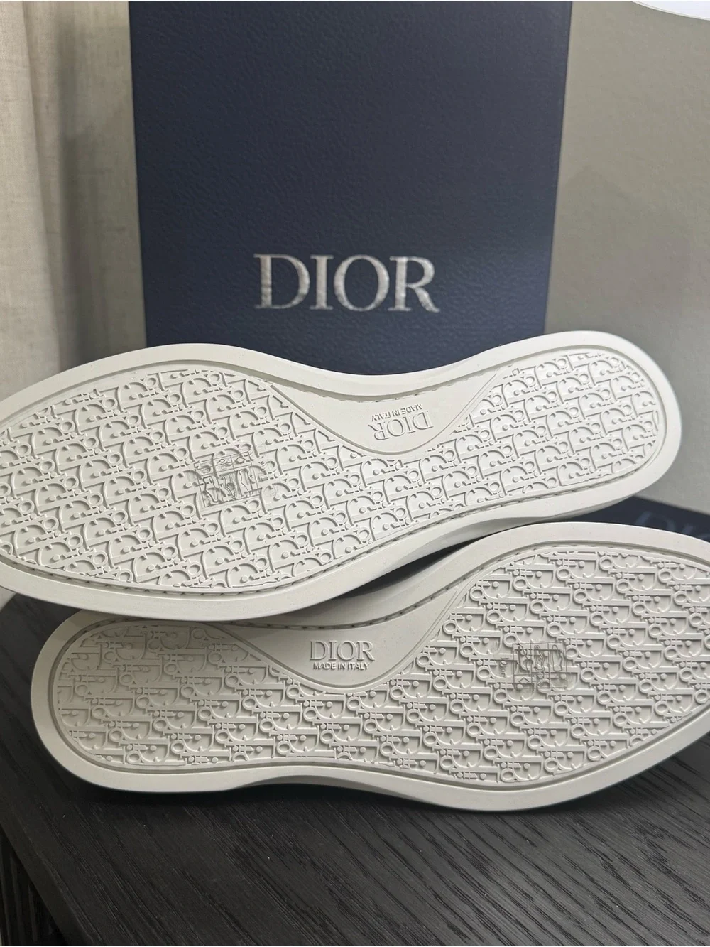 Christian Dior Granville Loafers Gray Suede Oblique Jacquard 42
